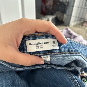 Abercrombie & Fitch High Rise Denim Jeans